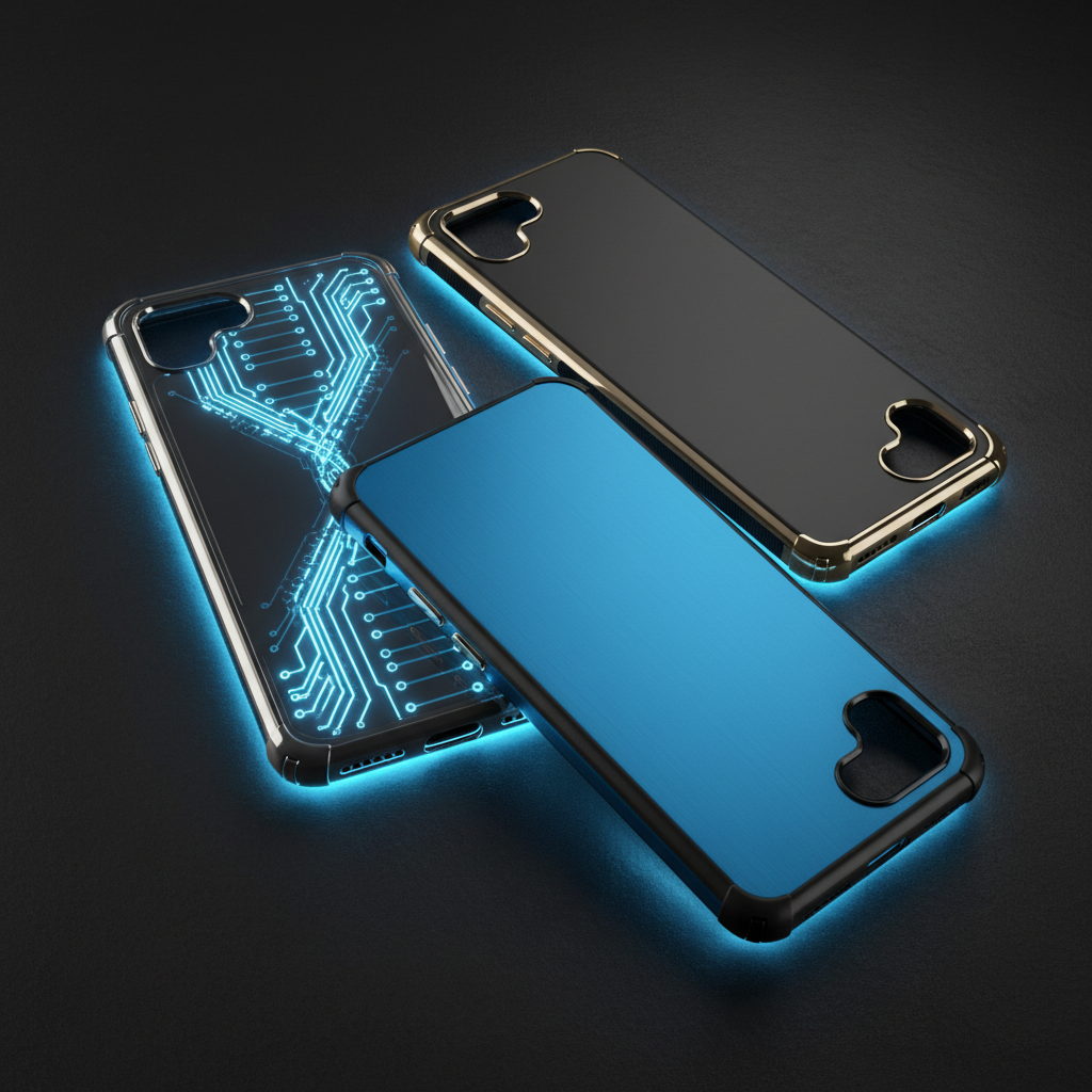 Multi Phone Case Flat Lay