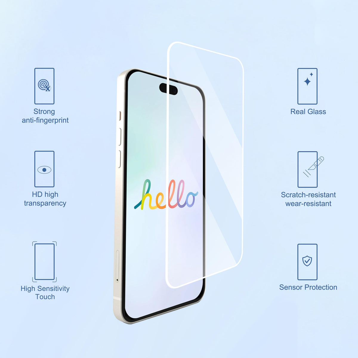 Ailun 3 Pack Screen Protector for iPhone 18 Pro Max/iPhone 17 Pro Max