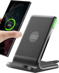 INIU Wireless Charger, 15W Fast Wireless Charging Phone Station with LED