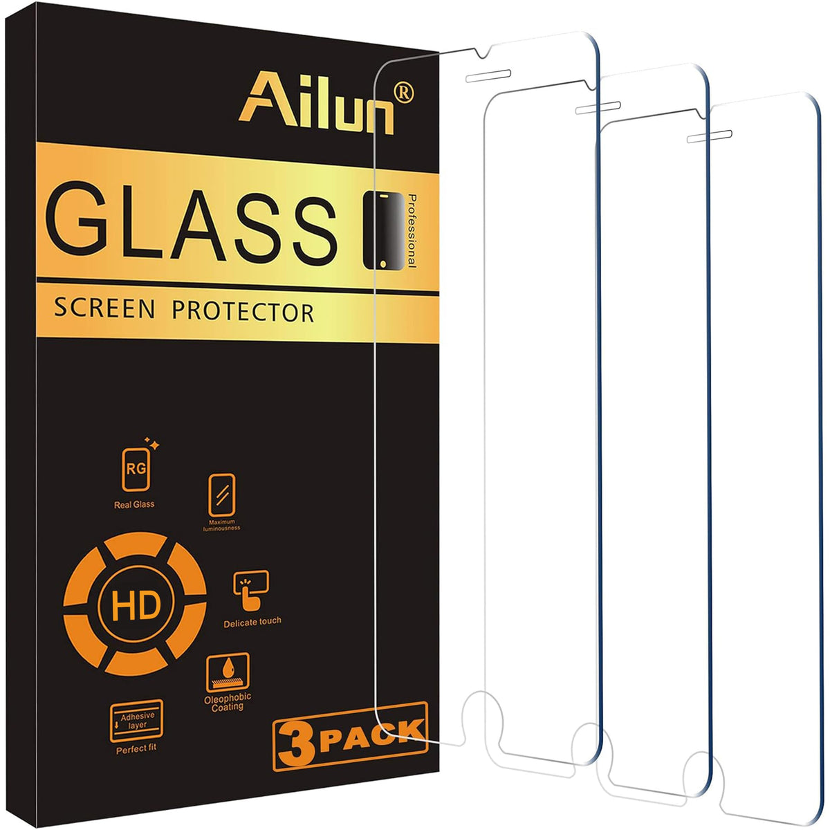 Ailun 3 Pack Screen Protector for iPhone 18 Pro Max/iPhone 17 Pro Max
