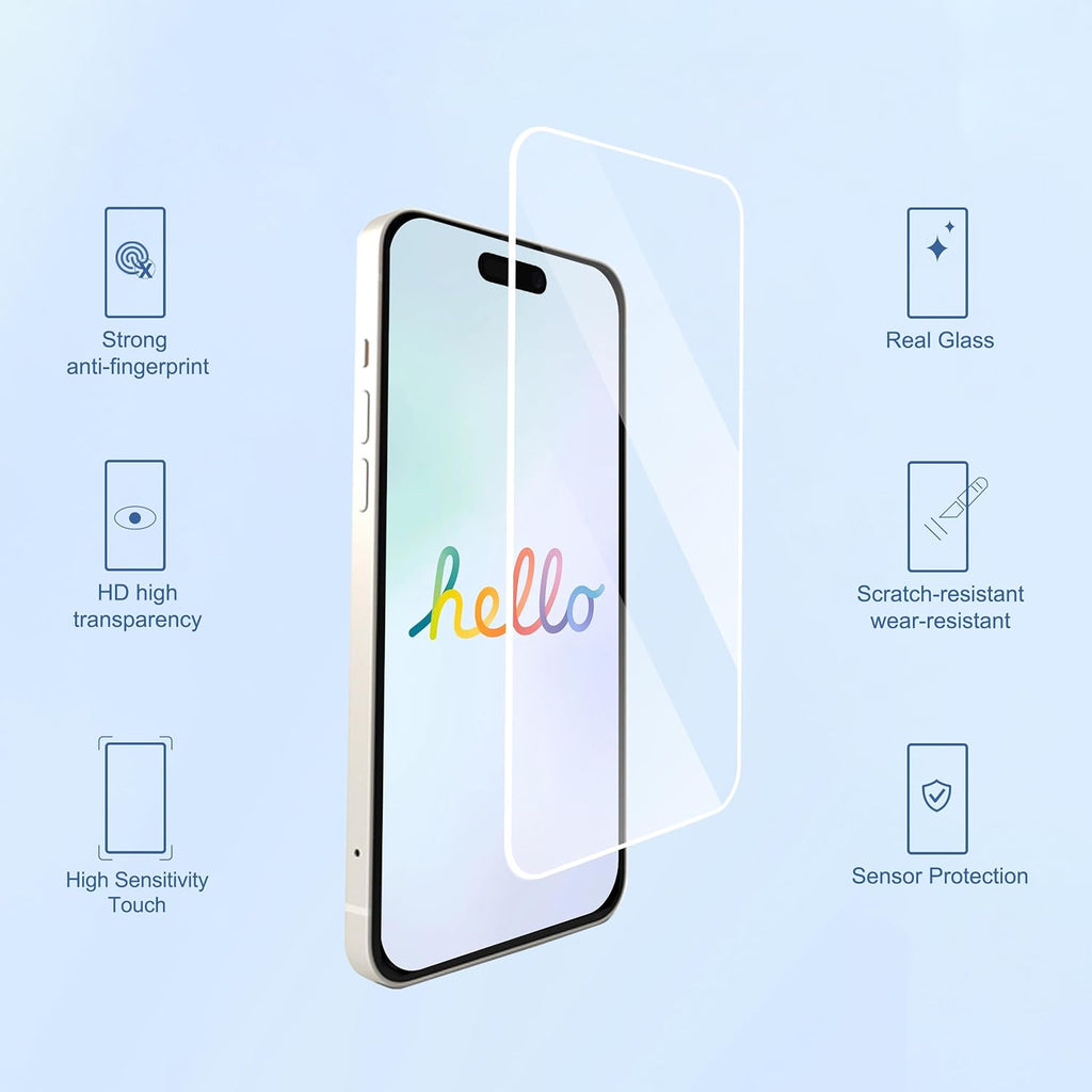Ailun 3 Pack Screen Protector for iPhone 18 Pro Max/iPhone 17 Pro Max