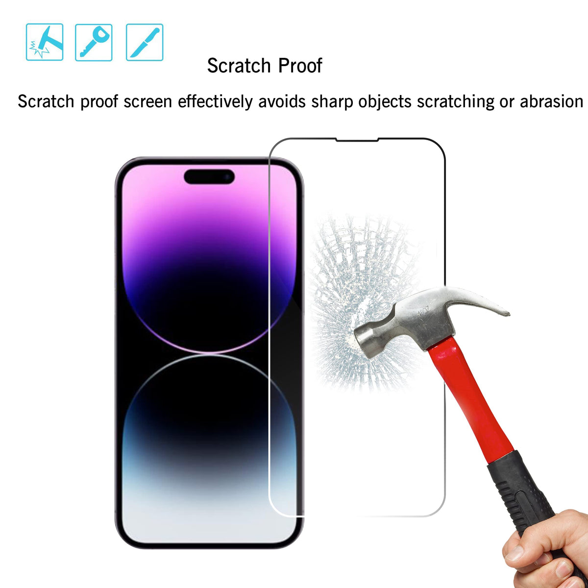 Ailun 3 Pack Screen Protector for iPhone 18 Pro Max/iPhone 17 Pro Max