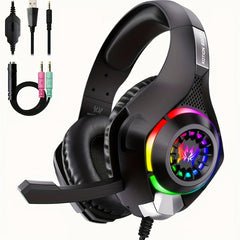 Gaming Headset PC PS4 PS5 Xbox RGB