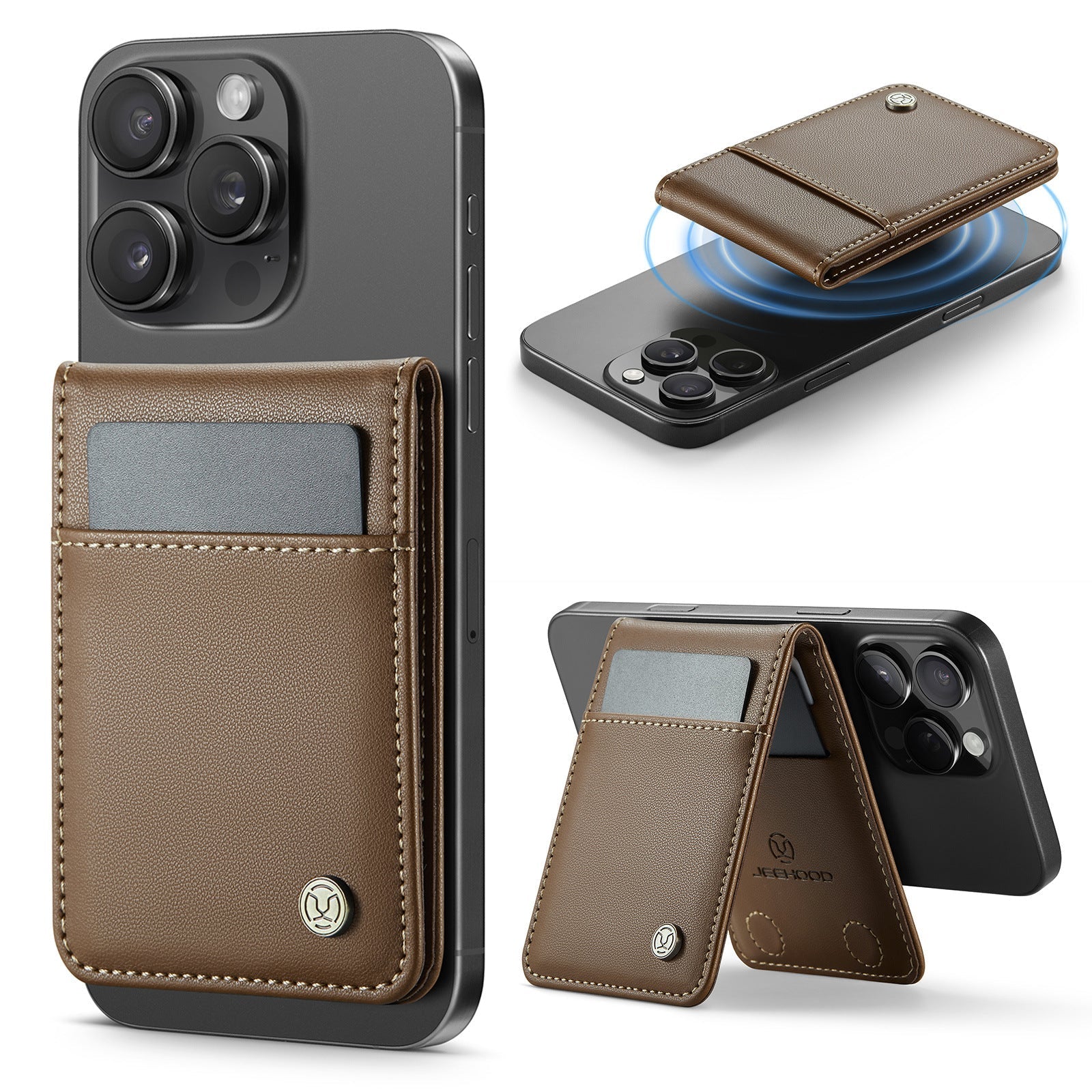MagSafe RFID Wallet Case – Compatible with iPhone 13/14/15/16/17