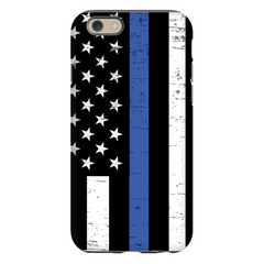 Thin Blue Line Phone Cases