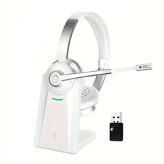 Wireless Headset with Mic and Charging Dock-0