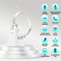 Wireless Headset with Mic and Charging Dock-1