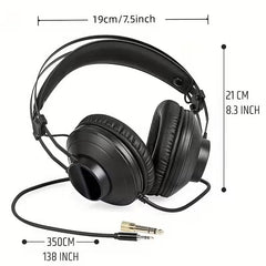 Dual Plug Wired Studio Headphones
