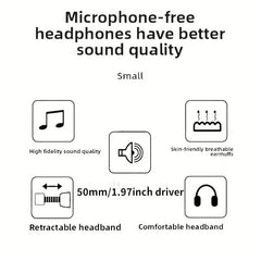 Dual Plug Wired Studio Headphones