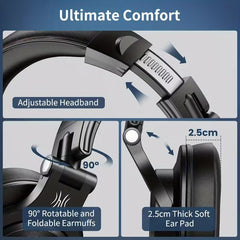 Studio & Gaming Headset with Boom Mic