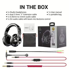 Studio & Gaming Headset with Boom Mic