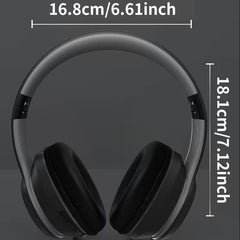 Wireless Over-Ear Headphones for Music & Gaming