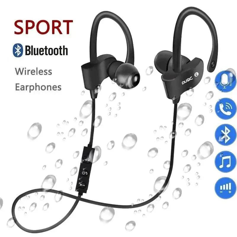 Wireless Bluetooth Sport Earphones – Handsfree Headset for All Phones