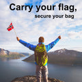 Smart Bag Security Tag - Norway Flag [Pack 2]