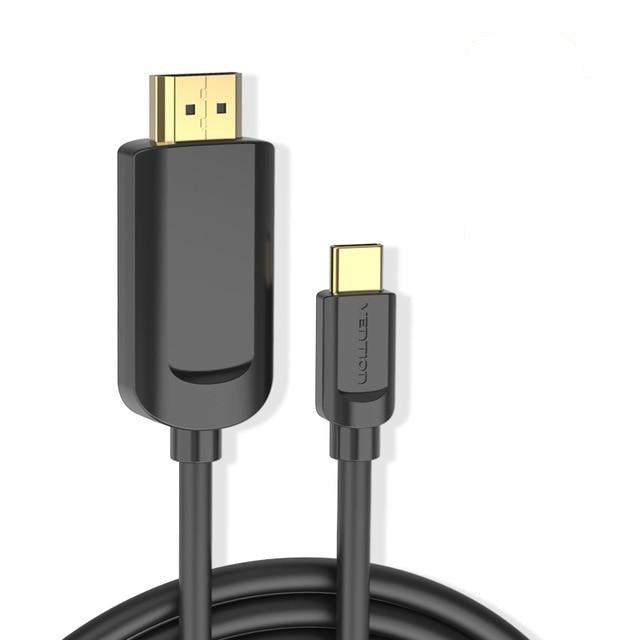 USB-C to HDMI Cable 4K – Gold Plated, for Laptop & Phone